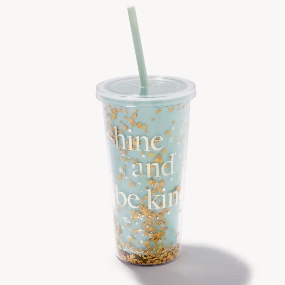 Kendra Scott Shine & Be Kind Straw Tumbler
